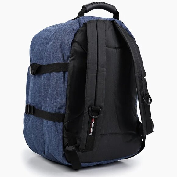 GEOGRAPHICAL NORWAY Blue Backpack Laptop Zipper - Picture 13 of 14